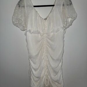 Nordstrom White Mini Dress